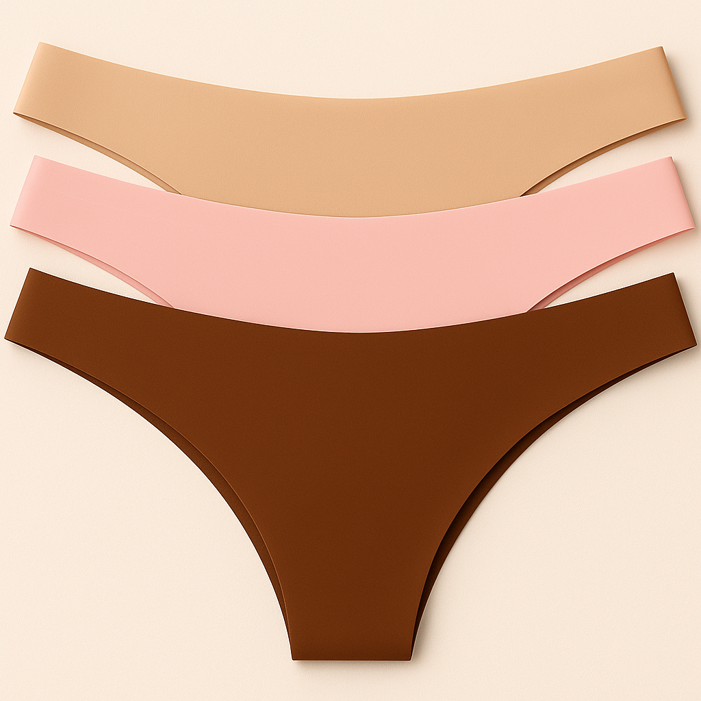 Silk Curves Seamless Thong