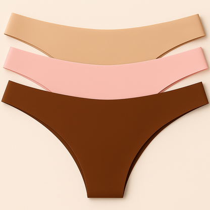 Silk Curves Seamless Thong