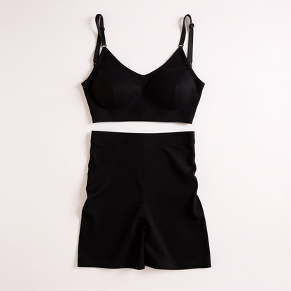Contour Flex Bra & High-Waist Shorts Set