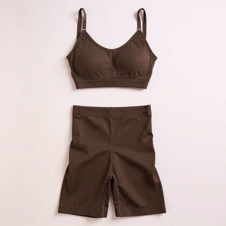 Contour Flex Bra & High-Waist Shorts Set