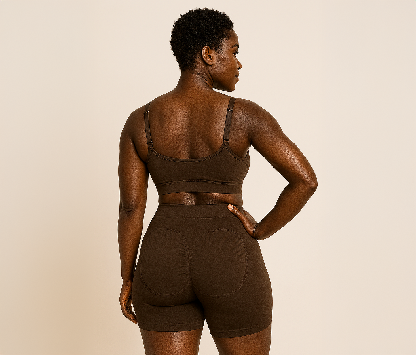 Contour Flex Bra & High-Waist Shorts Set