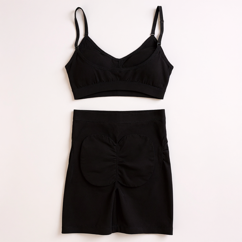 Contour Flex Bra & High-Waist Shorts Set