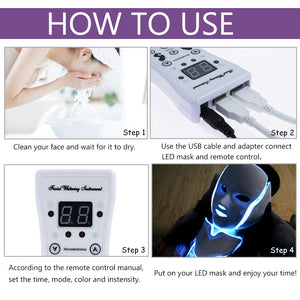 LED Skin Rejuvenation Therapy Device