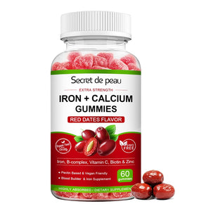 High Potency Iron & Calcium Gummies