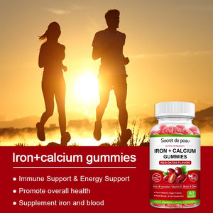 High Potency Iron & Calcium Gummies