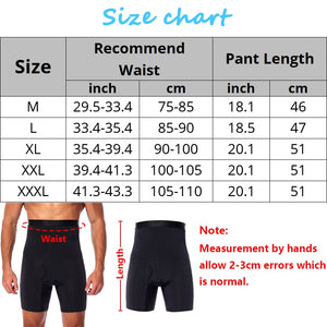 Men's High Waist Tummy Control Boxers