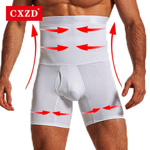 Men's High Waist Tummy Control Boxers