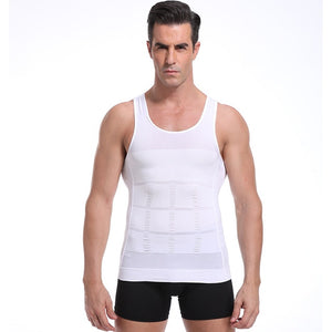 Open image in slideshow, Men vest Shaper with Abdomen Tummy Control
