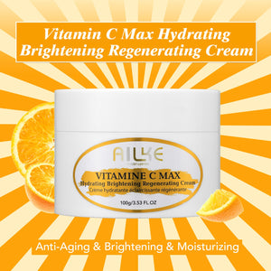 Open image in slideshow, Vitamin C Max Hydrating, brightening  regenerating  cream
