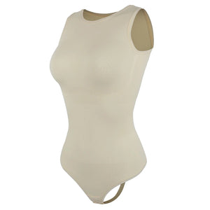 Open image in slideshow, Seamless Sleeveless Bodysuit
