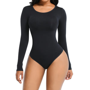 Open image in slideshow, Long sleeve Bodysuit Shaper
