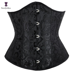 Open image in slideshow, Burlesque Under Bust Corset
